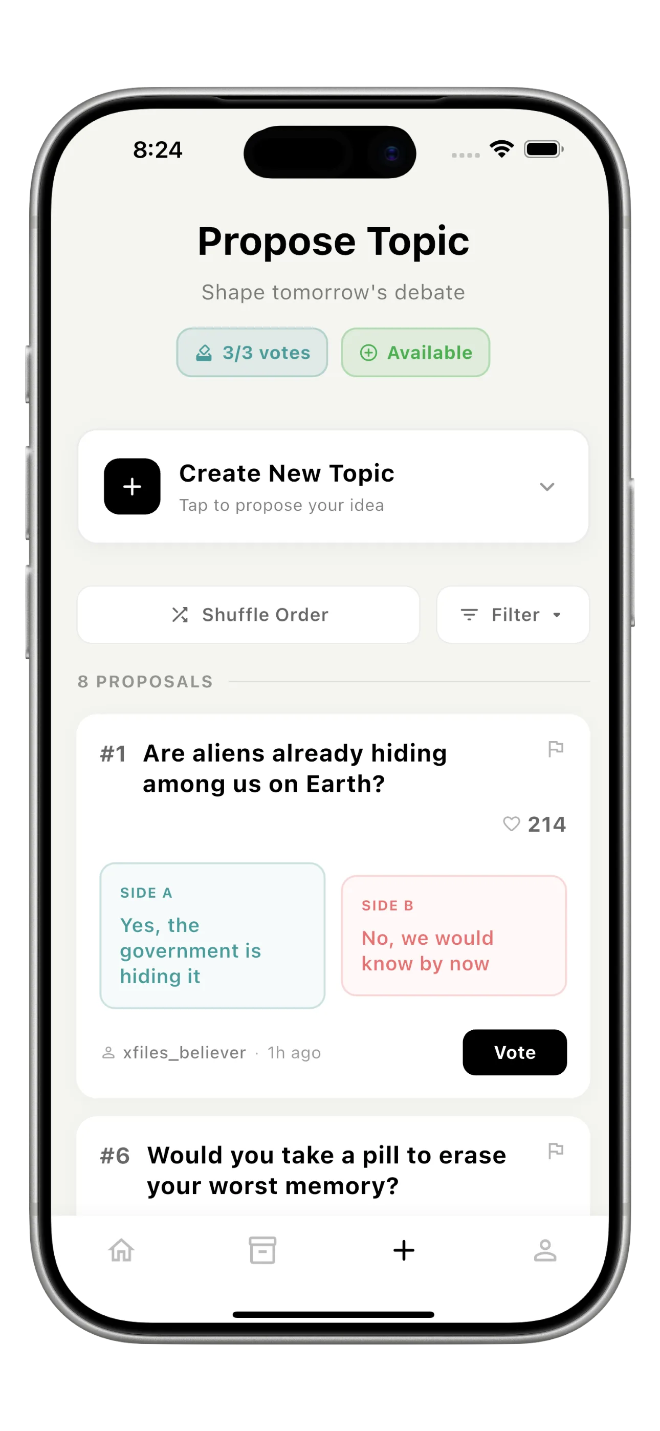 OneTopic app screenshot 4