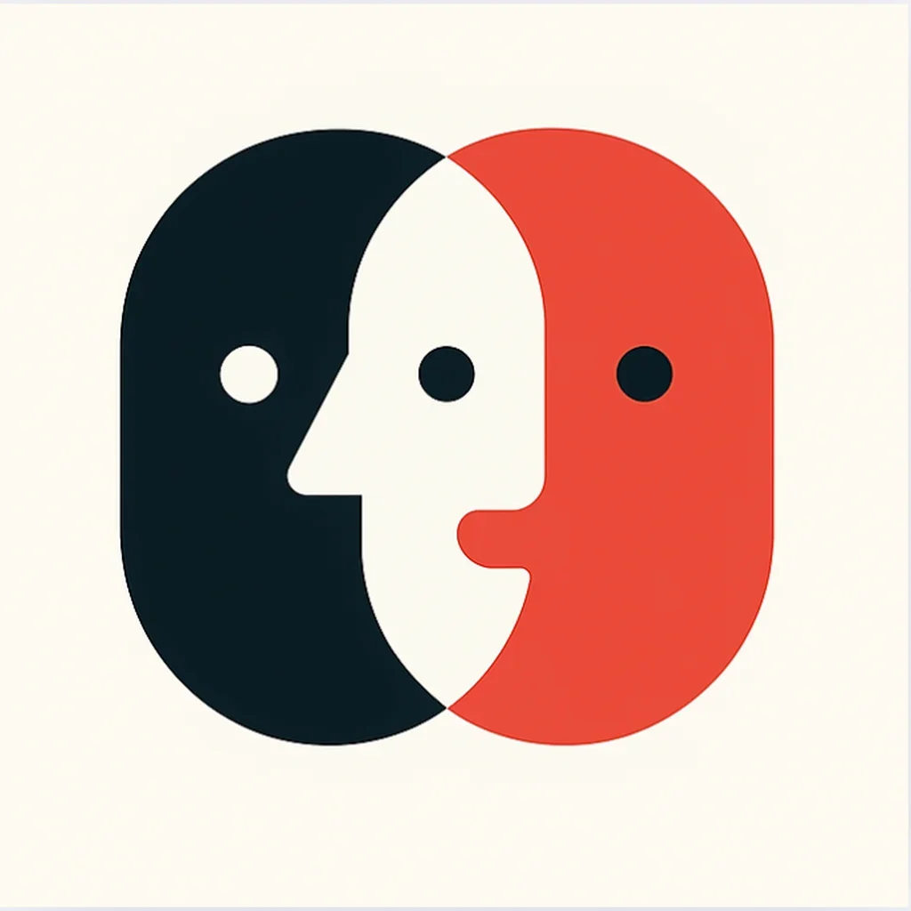 OneTopic Logo - Stylized conversation icon